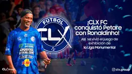 ¡CLX FC conquistó Petare con Ronaldinho! Así se vivió el juego de exhibición de la Liga Monumental