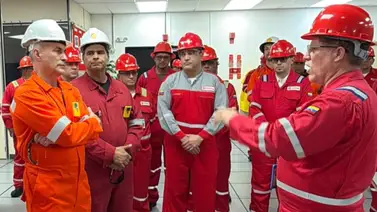 Autoridades de Pdvsa y Shell inspeccionan importante complejo gasífero: buscan aumentar la producción Autoridades de Pdvsa y Shell inspeccionan importante complejo gasífero: buscan aumentar la producción