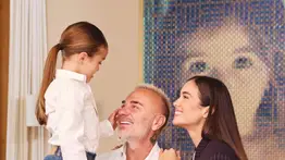  El gesto de Gianlucca Vacchi y la modelo venezolana Sharon Fonseca con su hija Blue Jerusalema que conmueve las redes: video