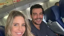 En imágenes: el regreso de Luciano D’ Alessandro y María Alejandra Requena a Venezuela