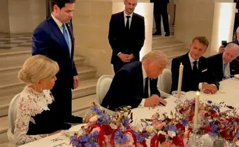 ¿Fin de la guerra? Donald Trump firmó el acuerdo con Irán desde Versalles: contiene 14 puntos