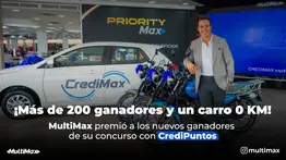 ¡Más de 200 ganadores y un carro 0 KM! MultiMax premió a los nuevos ganadores de su concurso con CrediPuntos