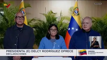 Delcy Rodríguez decreta Estado de Emergencia en Venezuela: zonas afectas y servicios suspendidos Delcy Rodríguez decreta Estado de Emergencia en Venezuela: zonas afectas y servicios suspendidos
