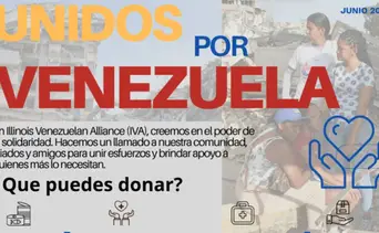 Donaciones para Venezuela desde Illinois