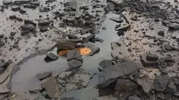 Rayo impacta la pista de aterrizaje en el aeropuerto de Ciudad Guayana: imágenes