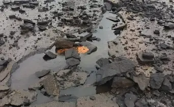 Rayo impacta la pista de aterrizaje en el aeropuerto de Ciudad Guayana: imágenes