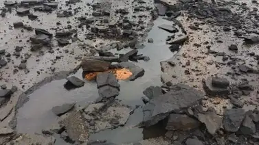 Rayo impacta la pista de aterrizaje en el aeropuerto de Ciudad Guayana: imágenes Rayo impacta la pista de aterrizaje en el aeropuerto de Ciudad Guayana: imágenes