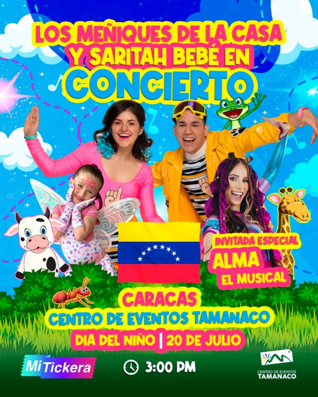 Llega a Colombia y Venezuela un show para los más pequeños de la casa: "Las aventuras de Alma"