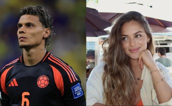 ¿Romance en New York?: Richard Ríos junto a la modelo Madu Carvalho
