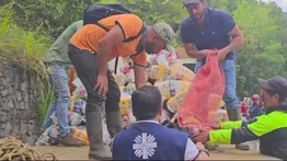 Iglesias de Falcón funcionan como centro de acopio para ayudar a los afectados por las lluvias en los Andes