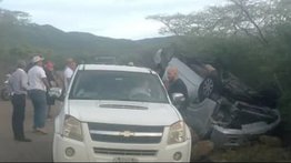 Aparatoso accidente de tránsito deja a grupo de sacerdotes heridos en Falcón: el rector del Santuario del Cristo Redentor de Brasil entre ellos