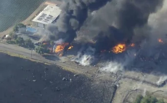 Hallan restos humanos en fábrica de fuegos artificiales de California tras explosión: aún no identifican a las víctimas