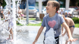 splash pad y piscinas en Charlotte