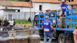 Cilindros de los hogares pertenecientes a los CLAP : despachan 12.436 litros de gas  doméstico