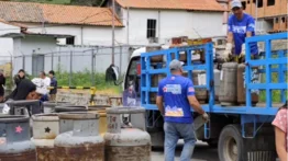 Cilindros de los hogares pertenecientes a los CLAP : despachan 12.436 litros de gas  doméstico