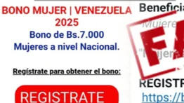 Atención beneficiarios| Circula cadena falsa sobre el pago de un supuesto bono para la mujer