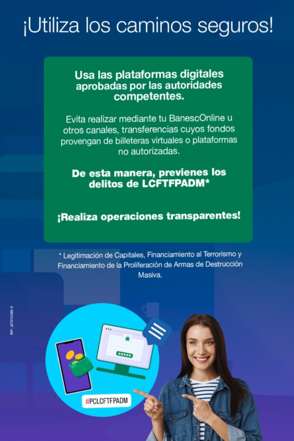 Banesco recomienda no usar su plataforma para transferir fondos provenientes de billeteras virtuales: sepa por qué