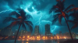 advertencia de tormenta tropical en Florida
