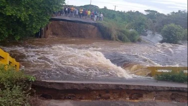 ¡Fuertes precipitaciones en Apure! Colapsa puente que comunica a las poblaciones de Bruzual y Mantecal