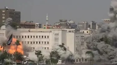 ¡Oleada de bombardeos! Israel confirma el ataque del cuartel general del ejército sirio en Damasco