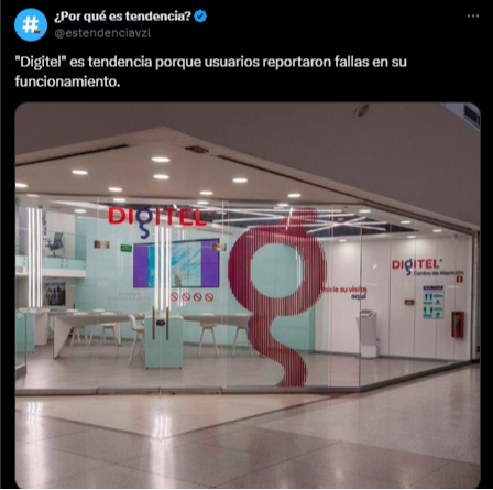 Digitel confirma fallas en su servicio de datos: esto dijo la empresa este 17 de julio Digitel confirma fallas en su servicio de datos: esto dijo la empresa este 17 de julio