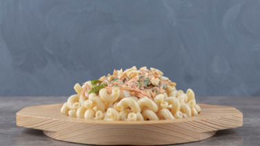 ¡Receta ideal para la ola de calor!  Agrégale esta proteína a la pasta para una receta refrescante: hazla en pocos pasos y a bajo costo