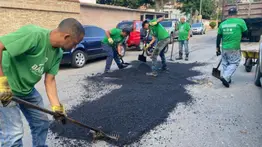 Mejoran vías de Baruta: más de 2.800 toneladas de asfalto colocadas en lo que va de año
