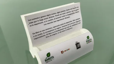 ¡Arte y lectura en Baruta! Plazas y parques se llenan de bancos en forma de libros desde el 21 de julio