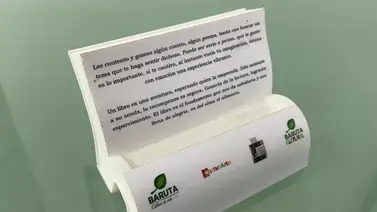 ¡Arte y lectura en Baruta! Plazas y parques se llenan de bancos en forma de libros desde el 21 de julio ¡Arte y lectura en Baruta! Plazas y parques se llenan de bancos en forma de libros desde el 21 de julio