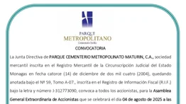 CONVOCATORIA II PARQUE METROPOLITANO 18 JUL 25