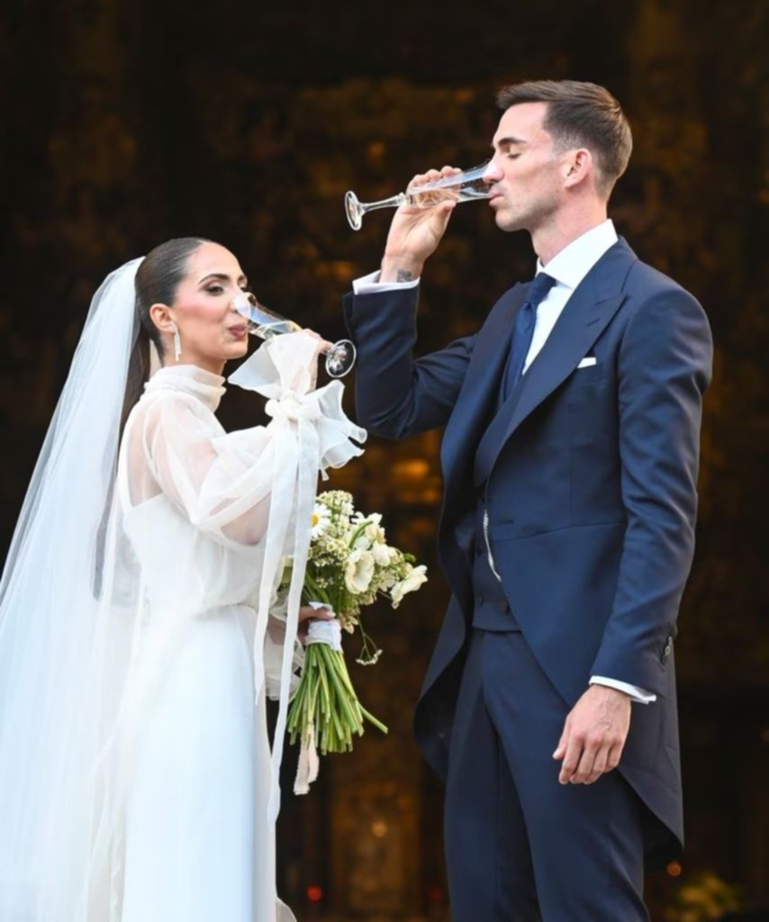 Fabián Ruiz y Rosa Pereira: la boda sevillana que reunió a la élite del fútbol y la alta sociedad