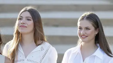 Final de la Eurocopa: la princesa Leonor y la infanta Sofía viajan a Suiza para apoyar a España Final de la Eurocopa: la princesa Leonor y la infanta Sofía viajan a Suiza para apoyar a España