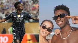 Vinicius Jr. junto a Dania Méndez: el encuentro que incendia las redes