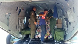 ¡Ayuda humanitaria! Más de 200 módulos de alimentos llegan por aire a familias afectadas por lluvias en Apure