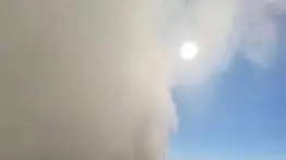 En video: así sorprendió una tormenta de arena a los habitantes de Ica en Perú