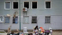 Delcy Rodríguez y Carmen Meléndez muestran campamento en San Bernardino para refugiados tras doble terremoto: video