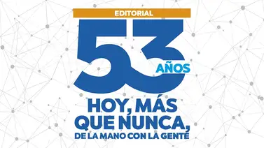 53 años: hoy, más que nunca, de la mano con la gente 53 años: hoy, más que nunca, de la mano con la gente