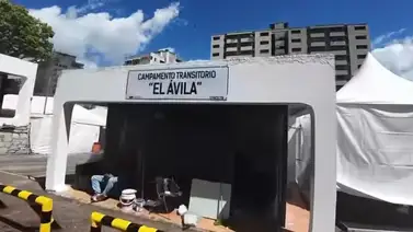 En video: familias afectadas por sismos ingresan al campamento El Ávila en San Bernardino En video: familias afectadas por sismos ingresan al campamento El Ávila en San Bernardino