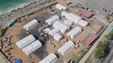 Hospital de campaña de EEUU en La Guaira atiende a las víctimas de la tragedia: así operan los equipos Hospital de campaña de EEUU en La Guaira atiende a las víctimas de la tragedia: así operan los equipos