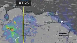 Zonas que afectará la Onda Tropical Nro. 26: pronóstico del Inameh última hora