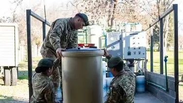 En video: así opera la planta potabilizadora de Argentina que procesa miles de litros de agua en Venezuela En video: así opera la planta potabilizadora de Argentina que procesa miles de litros de agua en Venezuela