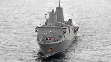 Llega a La Guaira otro buque de asalto anfibio estadounidense: 9 de julio Llega a La Guaira otro buque de asalto anfibio estadounidense: 9 de julio