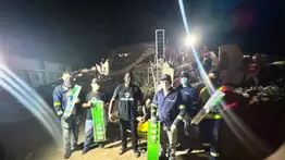 Austin Piñate activa canales directos de Grupo Hammer para la asistencia y entrega de iluminación solar, toldos y ventiladores en refugios temporales