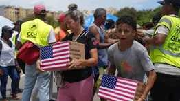 “Por aire, tierra y mar”: así llega la ayuda de EEUU para damnificados por terremotos en Venezuela