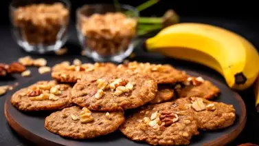 Merienda saludable sin harina ni gluten: Solo necesitas ocho ingredientes para su elaboración Merienda saludable sin harina ni gluten: Solo necesitas ocho ingredientes para su elaboración