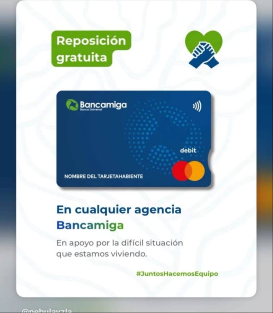 Banco anuncia reposiciones gratuitas de tarjetas de débito: único requisito Banco anuncia reposiciones gratuitas de tarjetas de débito: único requisito