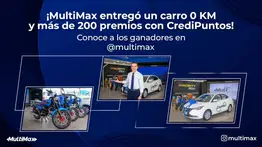 ¡MultiMax entregó un carro 0 KM y más de 200 premios con CrediPuntos! Conoce a los ganadores en @multimax