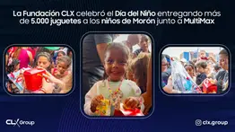 La Fundación CLX celebró el Día del Niño entregando más de 5.000 juguetes a los niños de Morón junto a MultiMax