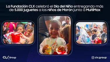 La Fundación CLX celebró el Día del Niño entregando más de 5.000 juguetes a los niños de Morón junto a MultiMax La Fundación CLX celebró el Día del Niño entregando más de 5.000 juguetes a los niños de Morón junto a MultiMax