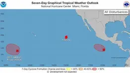 Pronóstico del tiempo del fin de semana en Miami.